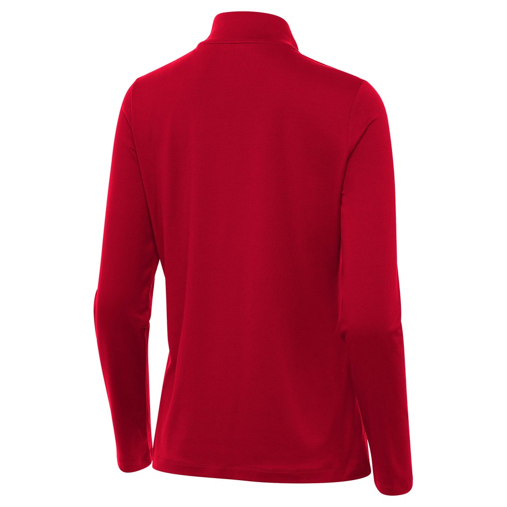  Jeff Gordon Antigua Women's Reprocess Quarter-Zip Pullover Top - Red